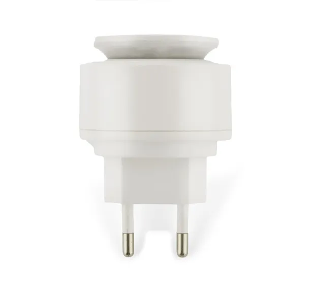 NOTTO Noćno svjetlo / USB zidni punjač White