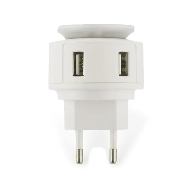 NOTTO Noćno svjetlo / USB zidni punjač White