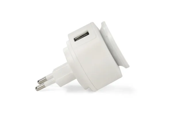 NOTTO Noćno svjetlo / USB zidni punjač White