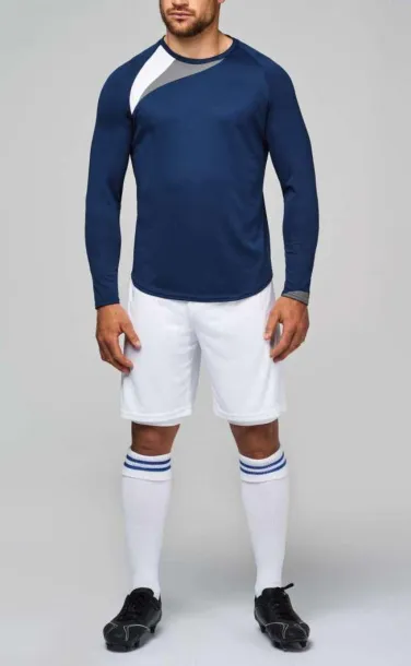  UNISEX LONG-SLEEVED SPORTS T-SHIRT - Proact Sporty Red Sporty Yellow