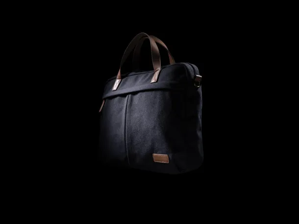  Impact AWARE™ torba za laptop od recikliranog platna, 15,6" - XD Collection Crna