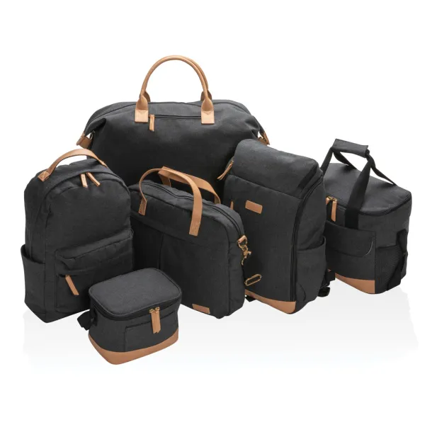  Impact AWARE™ torba za laptop od recikliranog platna, 15,6" - XD Collection Crna