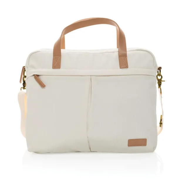  Impact AWARE™ torba za laptop od recikliranog platna, 15,6" - XD Collection Prirodna