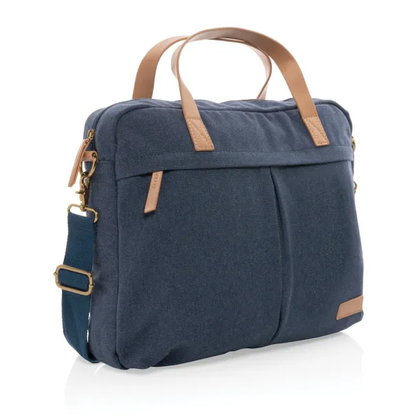  Impact AWARE™ torba za laptop od recikliranog platna, 15,6" - XD Collection Plava