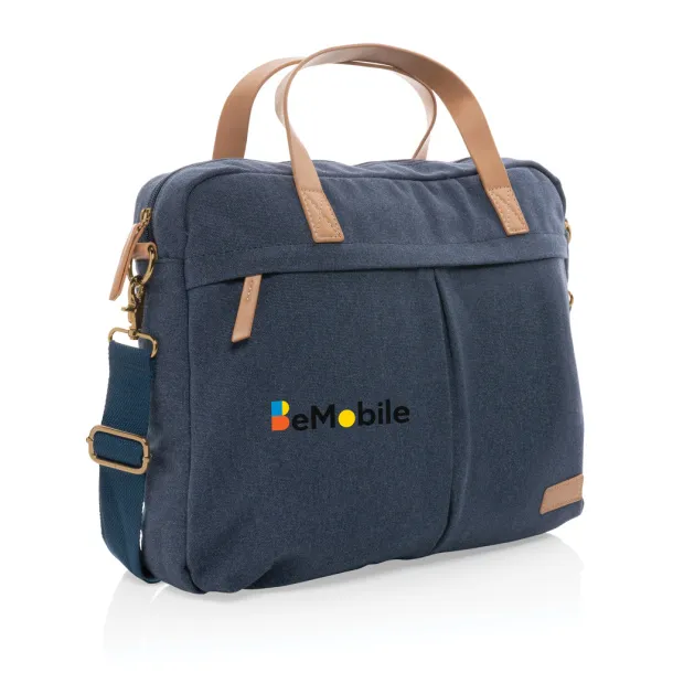  Impact AWARE™ torba za laptop od recikliranog platna, 15,6" - XD Collection Plava