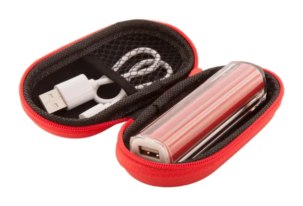 Tradak USB power bank Red White