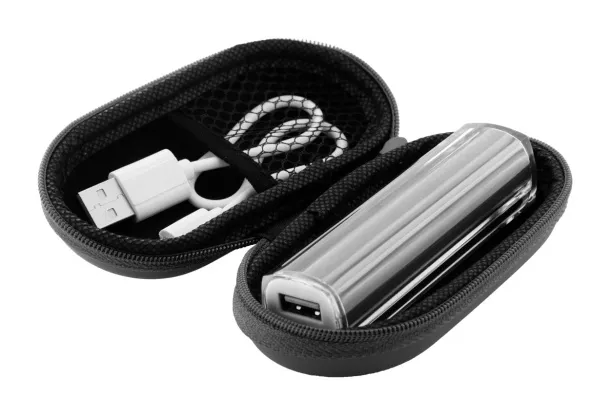 Tradak USB power bank Black White