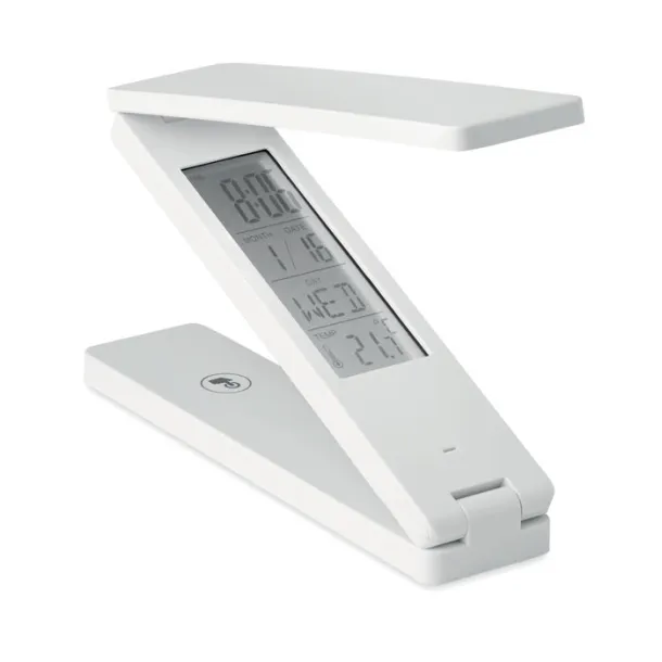 ZETA Desktop lamp and weather statio White