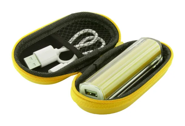 Tradak USB power bank Yellow White