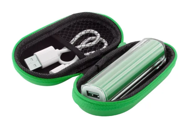 Tradak USB power bank Green White