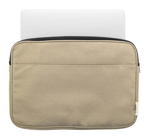 Rebyss Comp recycled cotton laptop bag Natural