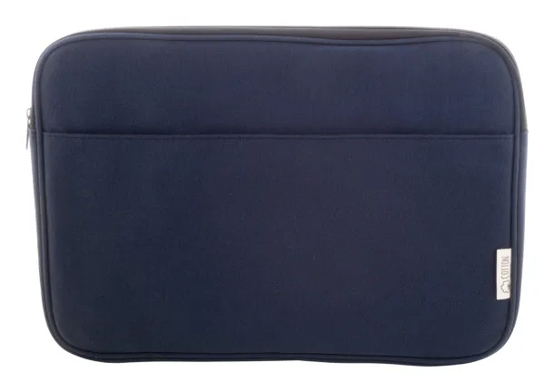 Rebyss Comp recycled cotton laptop bag Dark blue