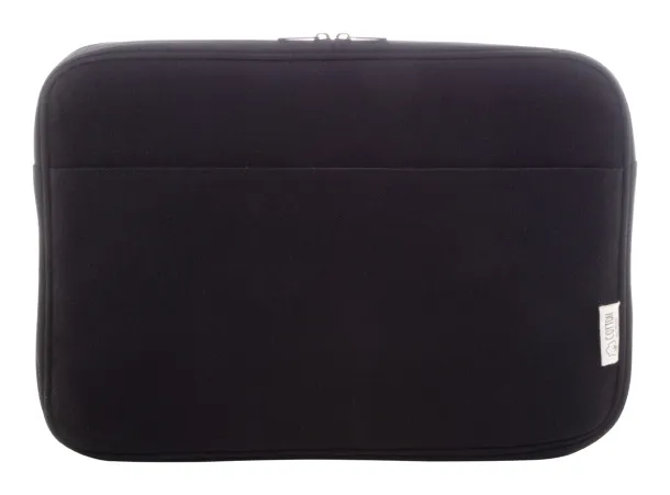 Rebyss Comp recycled cotton laptop bag Black