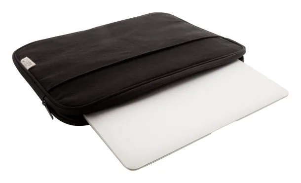 Rebyss Comp laptop torba od recikliranog pamuka, 15" Crna