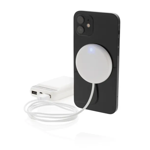  5W magnetic wireless charger - XD Collection White 