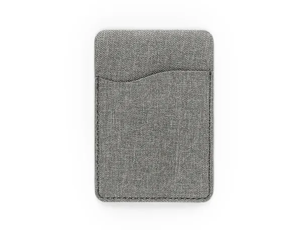 POCKET PRO PU card holder and phone holder Gray