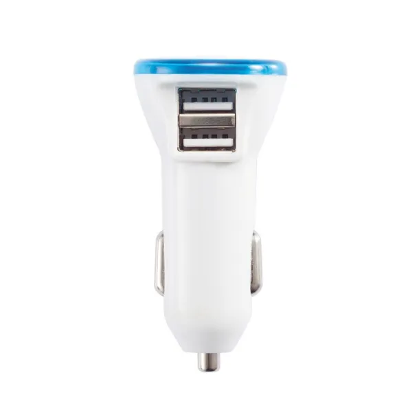  Powerful dual port car charger - XD Collection Blue White