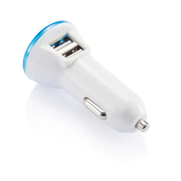  Powerful dual port car charger - XD Collection Blue White