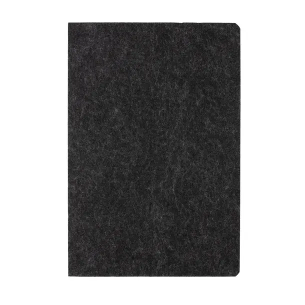  Phrase notes od GRS certificiranog recikliranog filca, A5 - XD Collection Crna