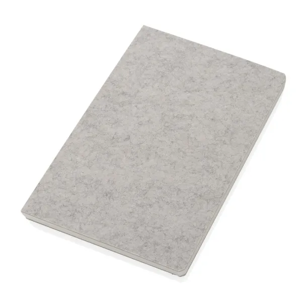  Phrase notes od GRS certificiranog recikliranog filca, A5 - XD Collection Siva