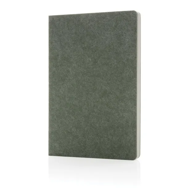  Phrase notes od GRS certificiranog recikliranog filca, A5 - XD Collection Zelena
