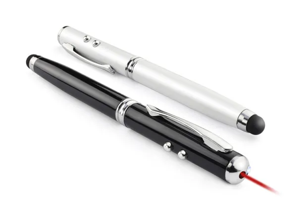 QUATRO Touch pen and laser pointer Bijela