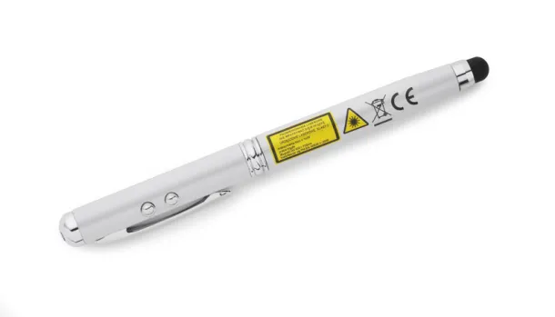 QUATRO Touch pen and laser pointer Bijela