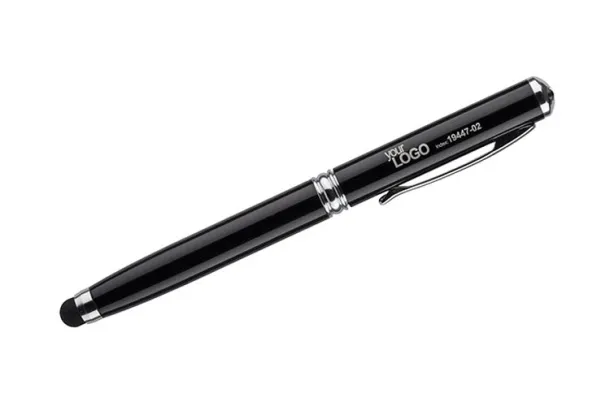 QUATRO Touch pen and laser pointer Crna