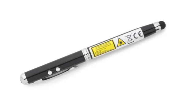 QUATRO Touch pen and laser pointer Crna