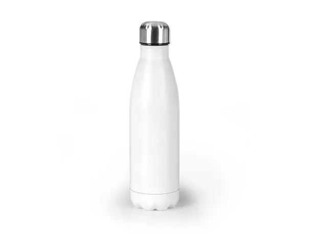 FLUID metal travel mug White