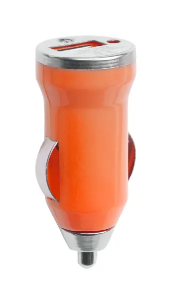 Hikal USB car charger Orange Silver