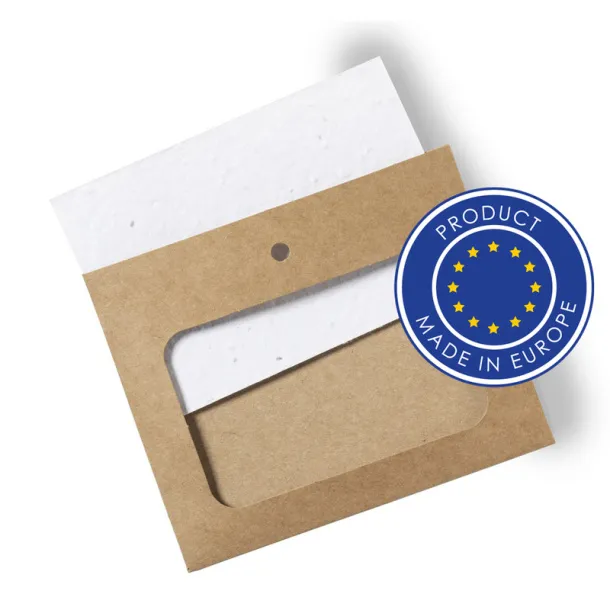  Badge with wildflower seeds neutral