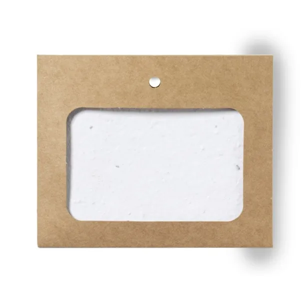  Badge with wildflower seeds neutral