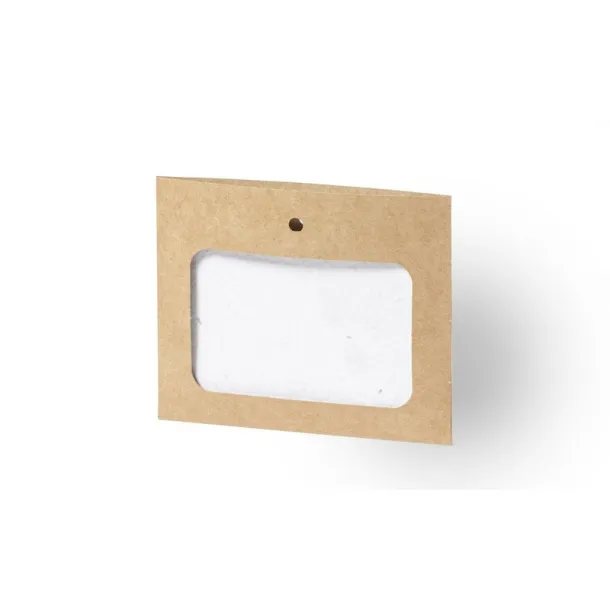  Badge with wildflower seeds neutral