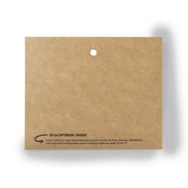  Badge with wildflower seeds neutral