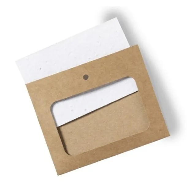  Badge with wildflower seeds neutral