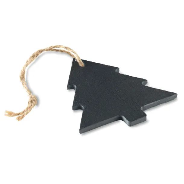 SLATETREE Slate xmas hanger tree Black