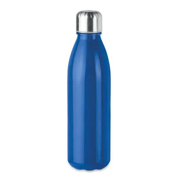 ASPEN GLASS Glass drinking bottle 650ml Royal blue