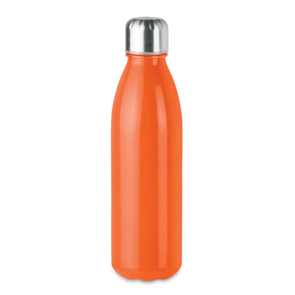 ASPEN GLASS Glass drinking bottle 650ml Orange