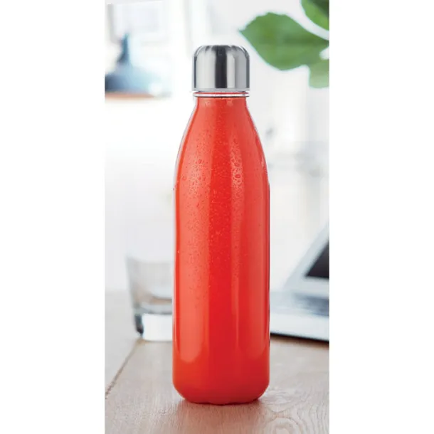 ASPEN GLASS Glass drinking bottle 650ml Orange