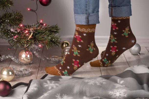 FELIZ Socks set Smeđa