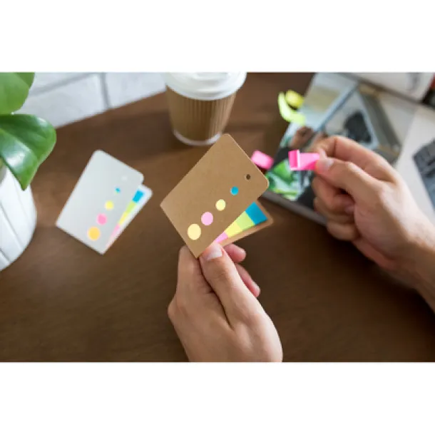  Memo holder, sticky notes Srebrna