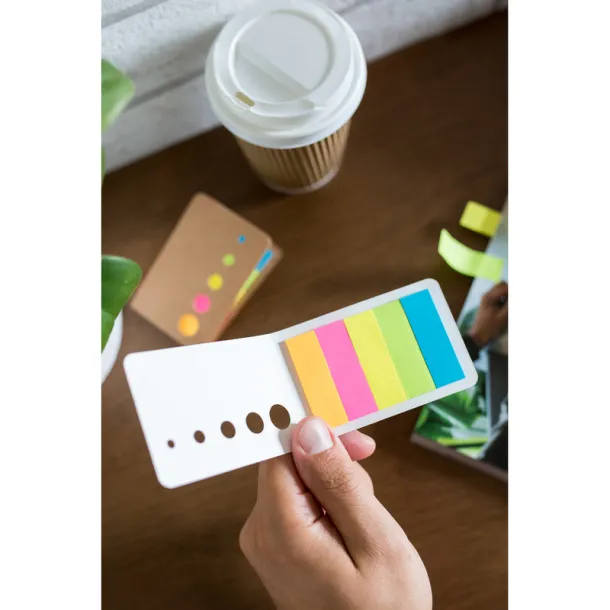  Memo holder, sticky notes Srebrna