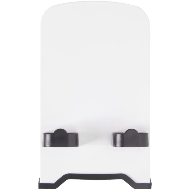 The Dok phone stand Solid black White