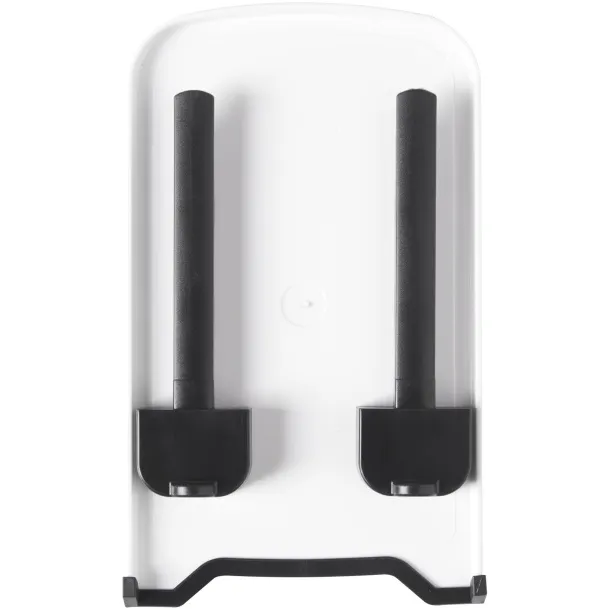 The Dok phone stand Solid black White