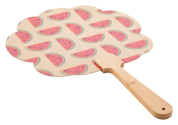 Digibreeze Eco custom hand fan Natural