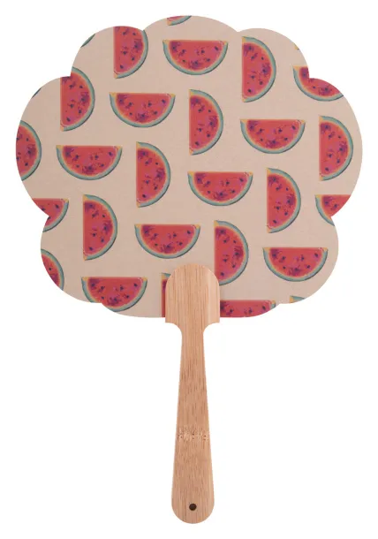 Digibreeze Eco custom hand fan Natural