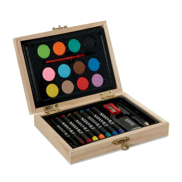 BEAU Painting set in wooden box Wood