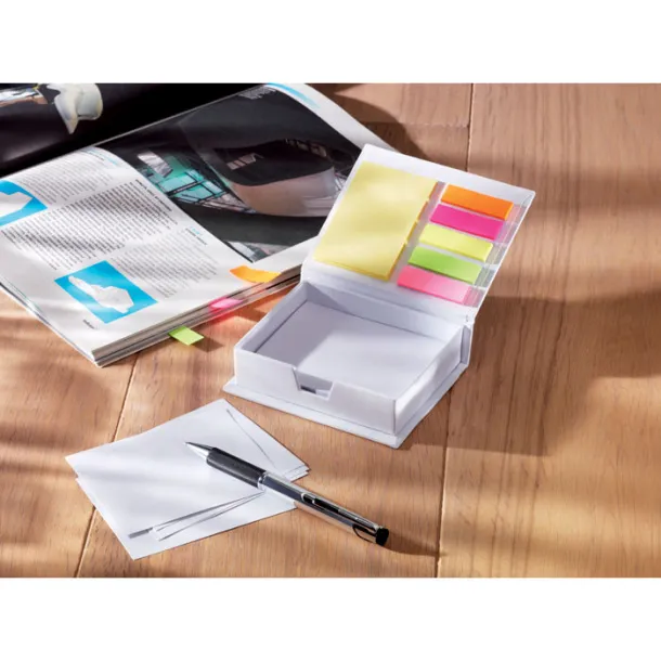 MEMOKIT Memopad and sticky notes White