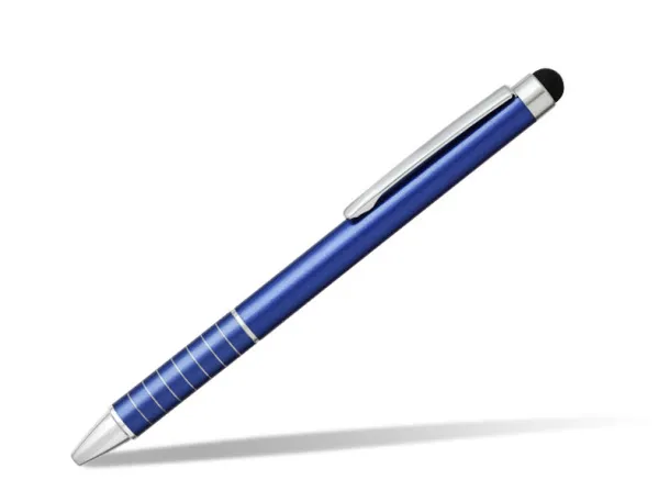 TOUCH metal 'touch' ball pen Blue